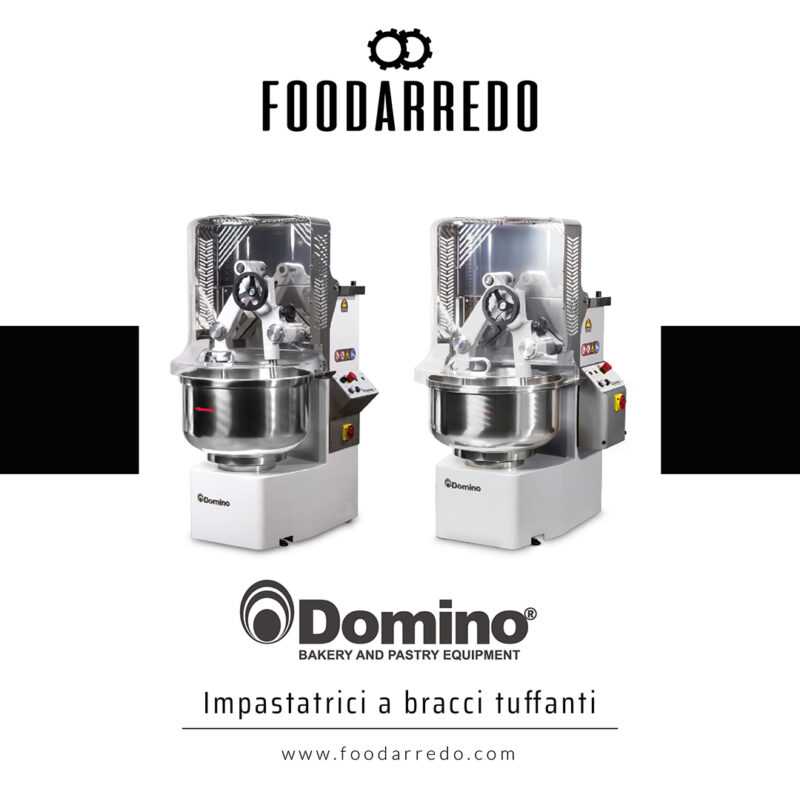 impastatrici a bracci tuffanti di Domino
